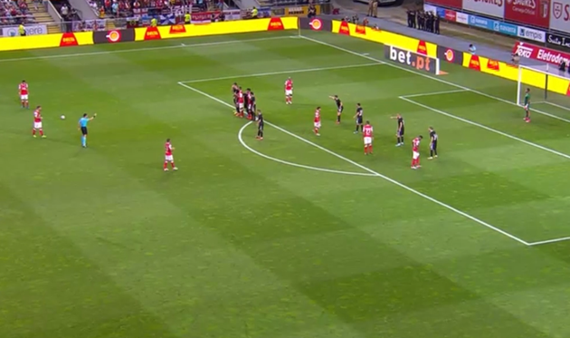 Шикарный штрафной Новайша против Зари