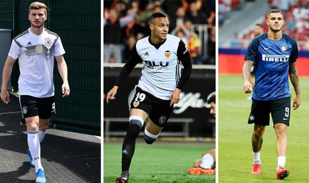 Тимо Вернер, Родриго и Мауро Икарди, AS