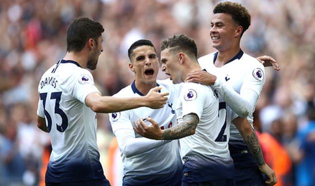 радость игроков тоттенхэма, getty images