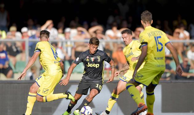 Ювентус вырвал победу над Кьево
