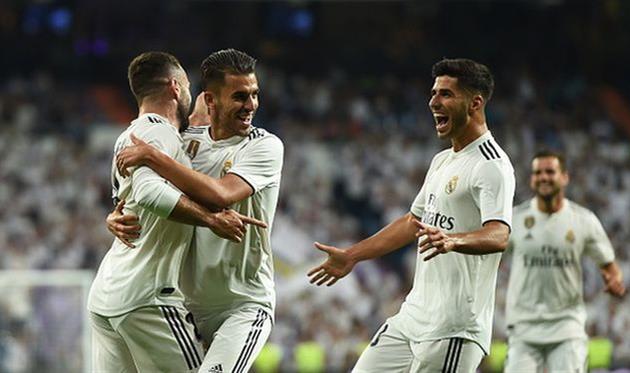 радость игроков реала, getty images