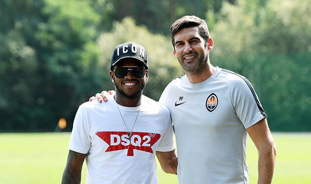 Фред и Паулу Фонсека, фото ФК Шахтер