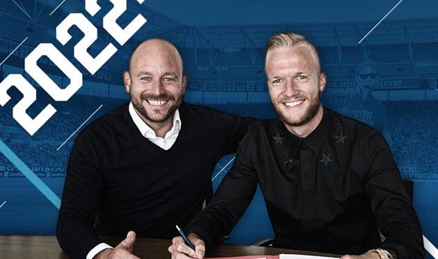 Кевин Фогт (справа), ФК Хоффенхайм