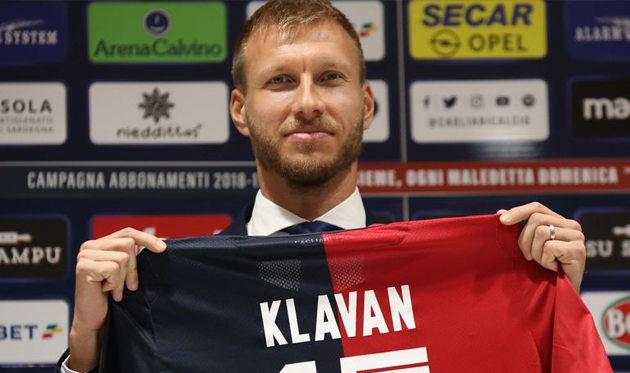 Рагнар Клаван, cagliaricalcio.com