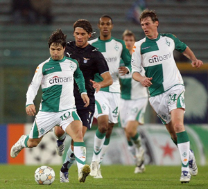 Гуильелмо Стендардо в матче с Вердером