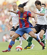 Роналдиньо, фото dailymail.co.uk