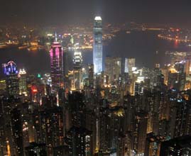 Ночной Гонконг