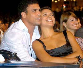 Роналдо и Мария Беатриц