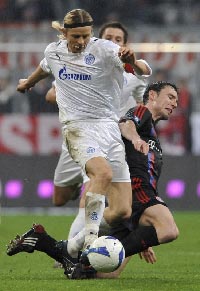 Тимощук против ван Боммеля, AFP