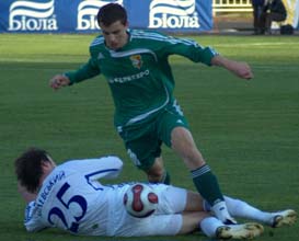 Чижов над Милевским, фото vorskla.com.ua