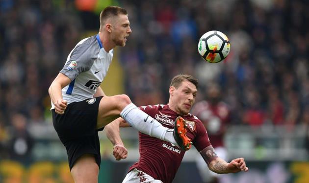 Милан Шкриниар против Андреа Белотти, Getty Images