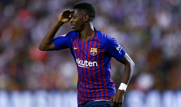 Дембеле принес победу Барселоне