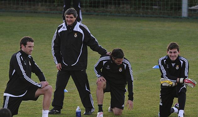 Хуанде Рамос (второй слева) в Реале, Getty Images