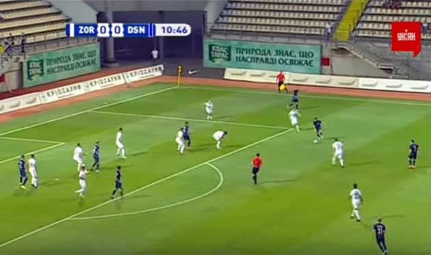 Шикарный результативный выстрел Старенького в матче с Зарей