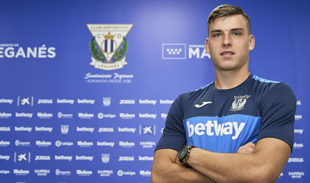 Андрей Лунин, cdleganes.com