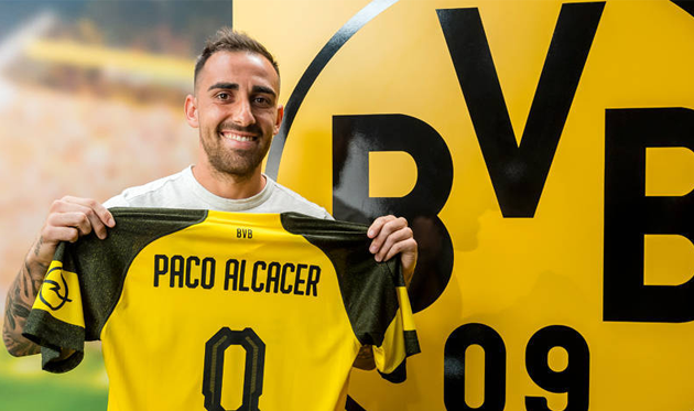 Пако Алькасер, bvb.de