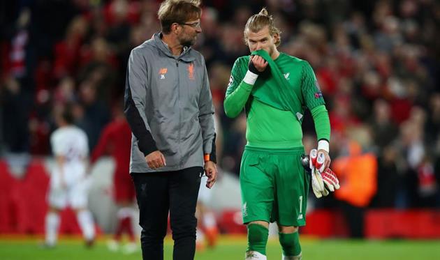 Юрген Клопп и Лорис Кариус, Getty Images