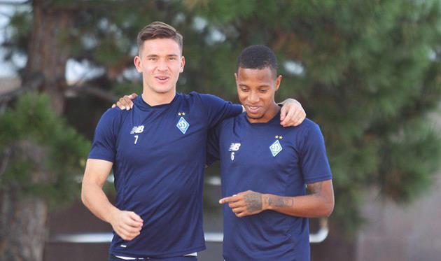 Беньямин Вербич и Че Че, фото ФК Динамо