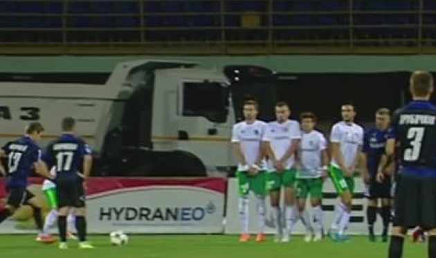 Шикарный гол Чорния со штрафного в матче против Ворсклы