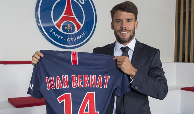 Хуан Бернат, psg.fr
