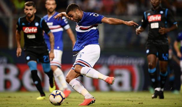 Сампдория - Наполи, twitter.com/UEFAcom_it