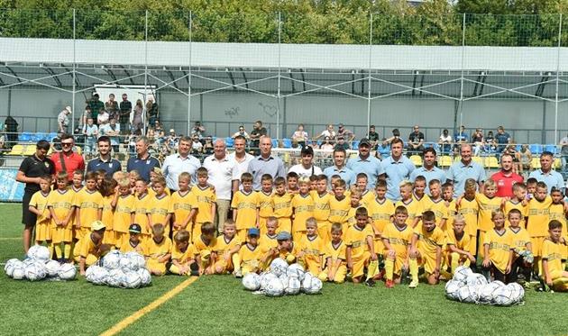 На НТК ім. В.Баннікова розпочала роботу Дитяча футбольна академія ФФУ