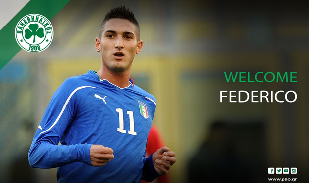 Федерико Македа, pao.gr