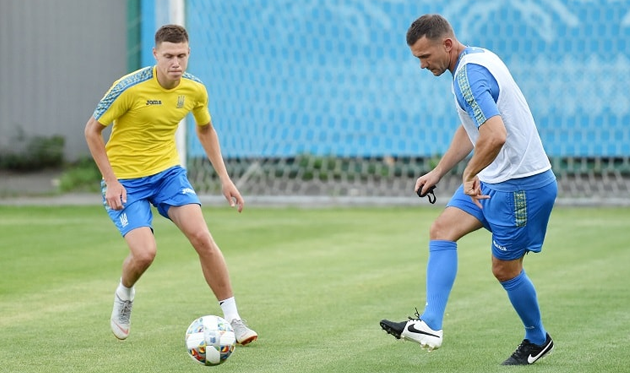 Николай Матвиенко и Андрей Шевченко, фото: ФФУ