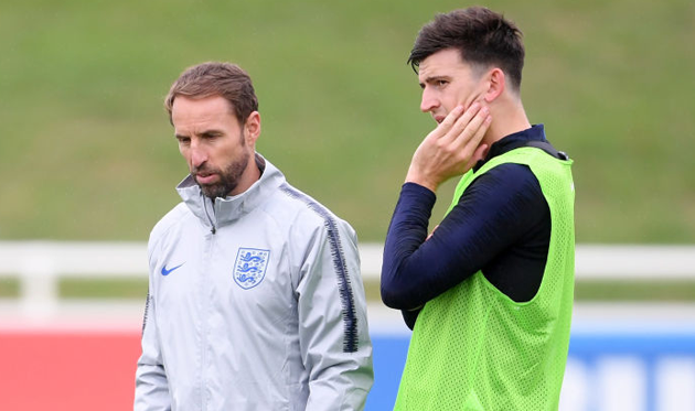 Гарет Саутгейт и Гарри Магуайр, Getty Images