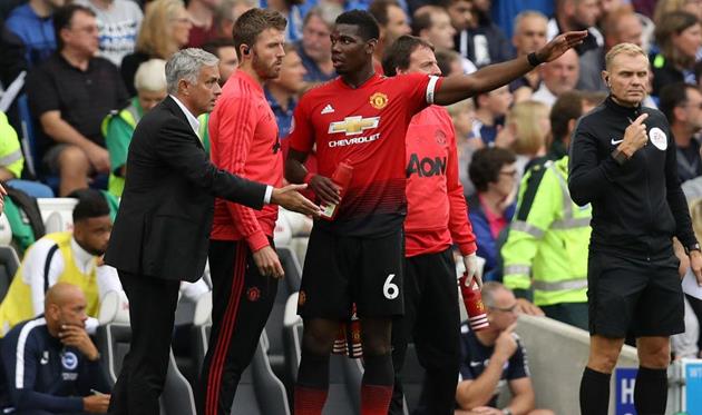 Жозе Моуриньо и Поль Погба, Getty Images