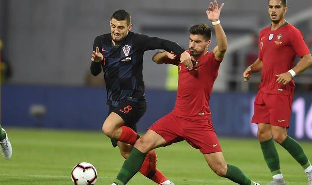 Хорватия сдержала ничейный результат в матче с Португалией
