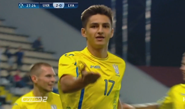 Шикарный гол Марьяна Шведа, который обыграл полкоманды Латвии U-21