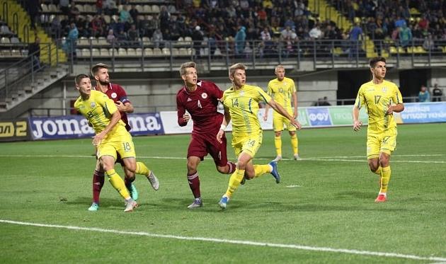 Украины U-21 — Латвия U-21, фото: ФФУ