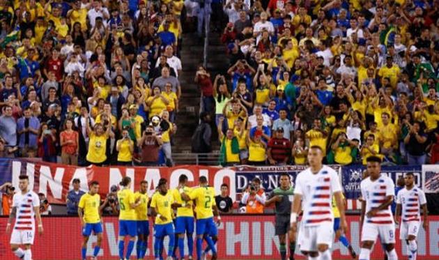 Бразилия обыграла США