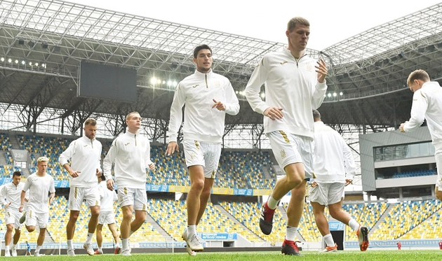Сборная Украины, фото: ФФУ