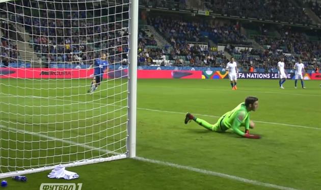 Эстония — Греция 0:1 Видео гола и обзор матча