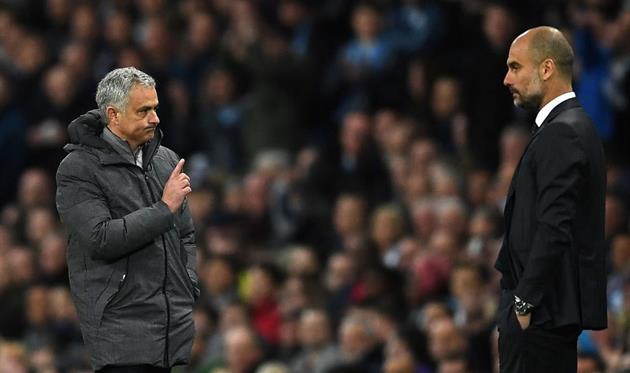 Жозе Моуриньо и Хосеп Гвардиола, Getty Images