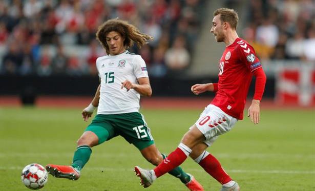 Дания обыграла Уэльс благодаря дублю Эриксена