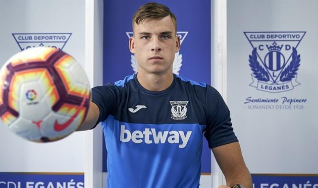 Андрей Лунин, фото: ФК Леганес
