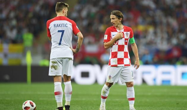 Иван Ракитич и Лука Модрич, Getty Images