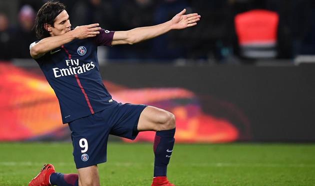 Кавани имеет 100%-ю реализацию ударов в створ