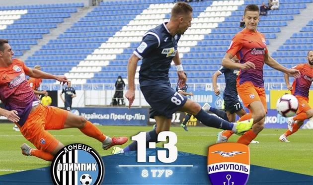 Олимпик — Мариуполь 1:3 Видео голов и обзор матча