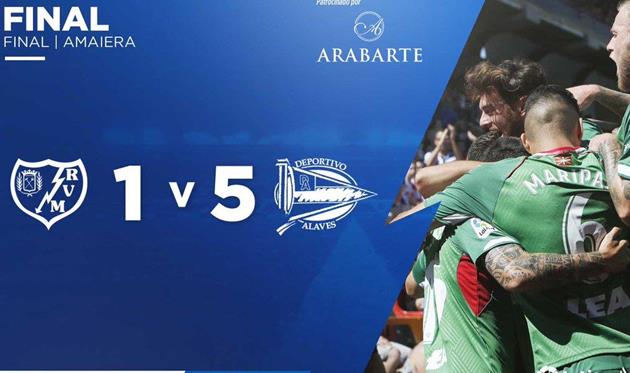 Райо Вальекано – Алавес, фото: twitter.com/alaves