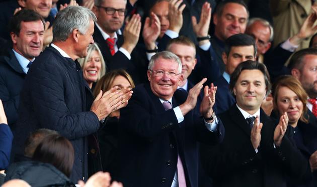 Алекс Фергюсон на трибунах, Getty Images