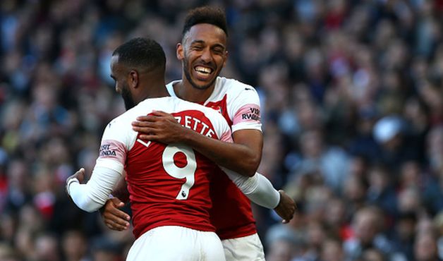 ляказетт и обамеянг забили по голу, getty images