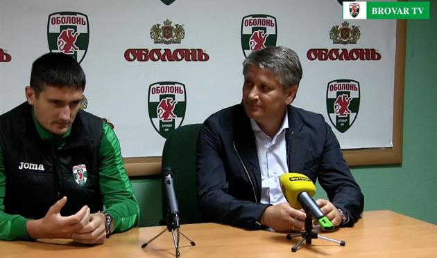Сергей Ковалец (справа), ФК Оболонь-Бровар