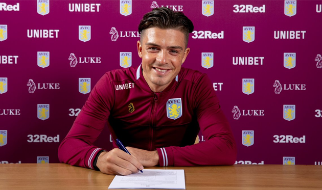 Джек Грилиш, avfc.com
