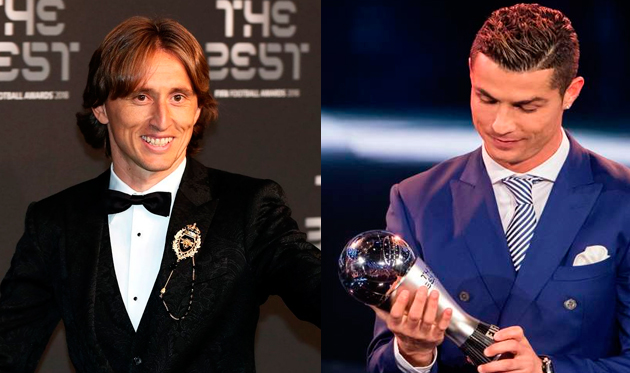 Лука Модрич и Криштиану Роналду