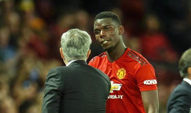 Поль Погба и Жозе Моуриньо