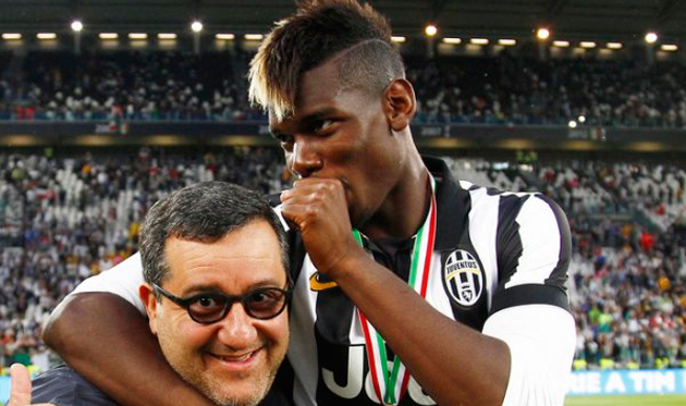 Райола и руководство МЮ обсудят будущее Погба в ноябре